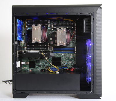 广达C602X79双路服务器主机工作室E5虚拟机游戏多开挂机2670秒X58