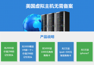 美国虚拟主机无需备案